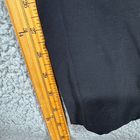 Mon Cheri Wide Leg Formal Dress Pants Womens 8 Black Lined High Rise - Picture 7 of 13